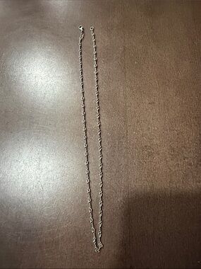 James Avery Silver Rope Chain Necklace